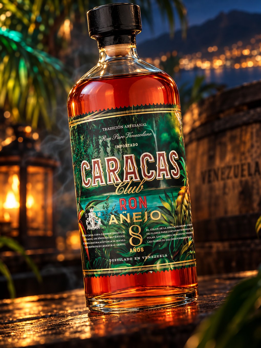 Caracas Club Ron 8YO 40 % 0,7 l – produktová fotografie