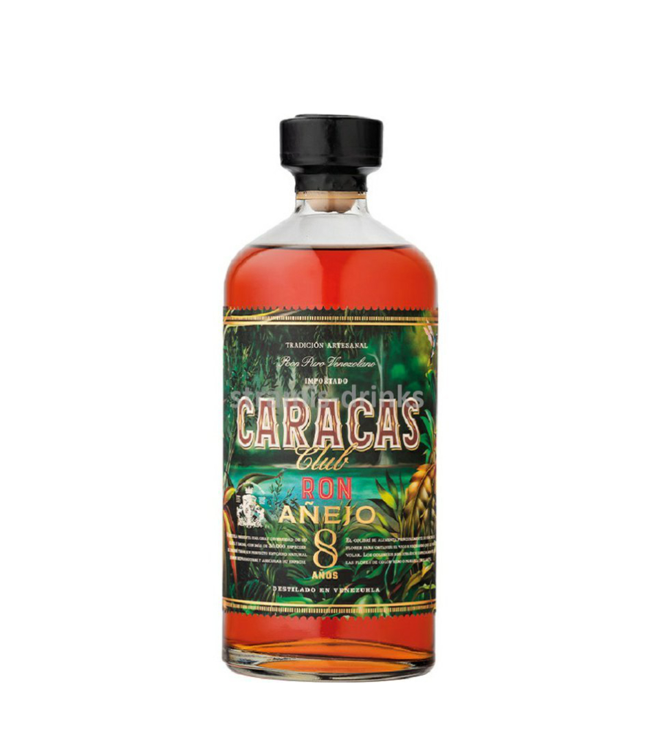 Caracas Club Ron 8YO 40 % 0,7 l – produktová fotografie