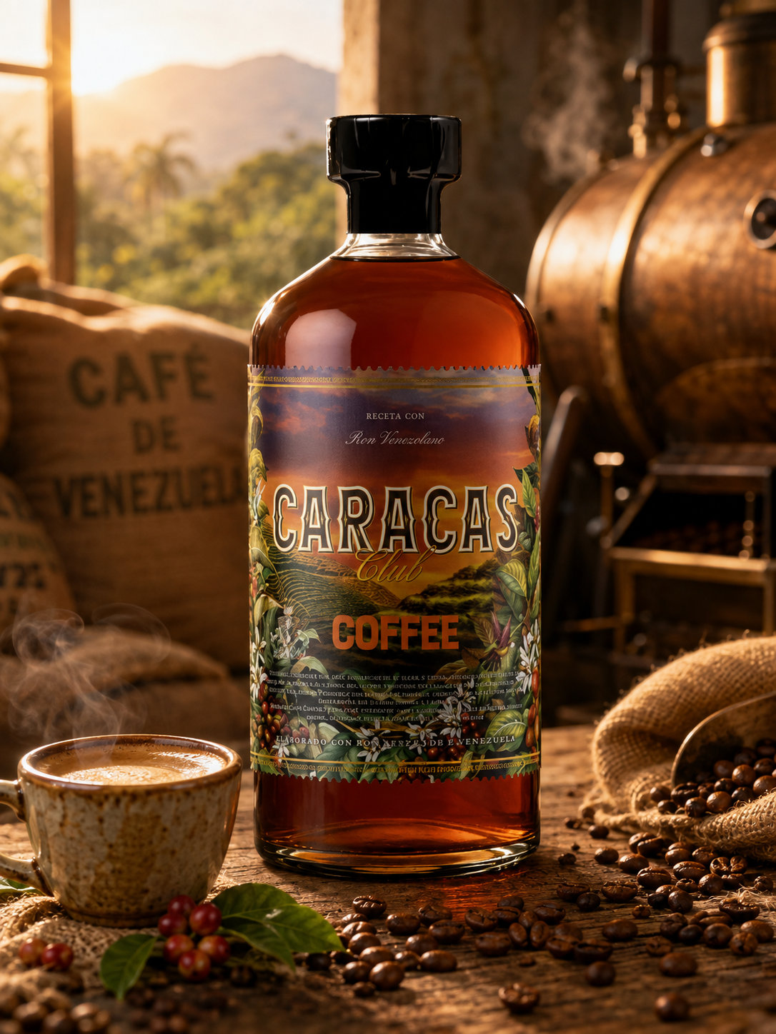 Caracas Club Coffee 40% 0,7l – produktová fotografie